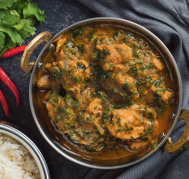 Chicken-Tikka-Palak